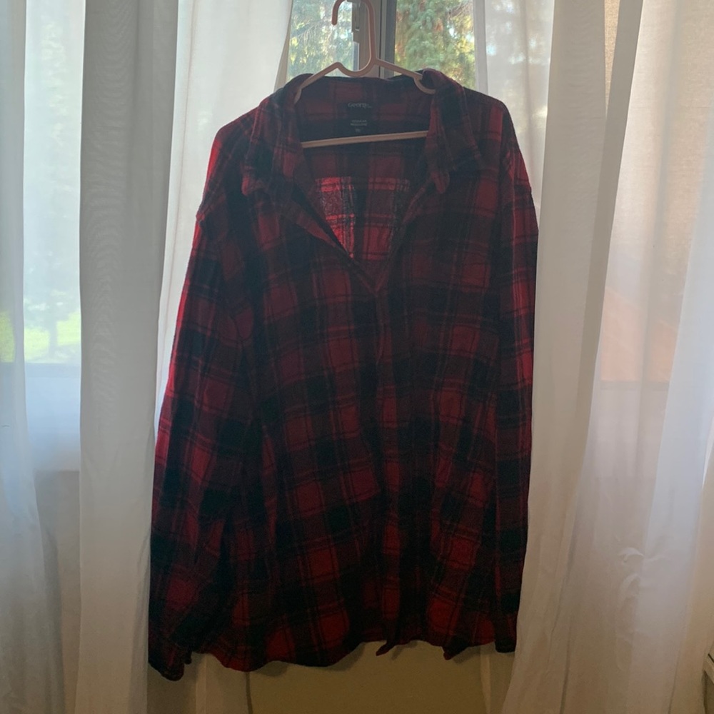 5xl red and black flannel